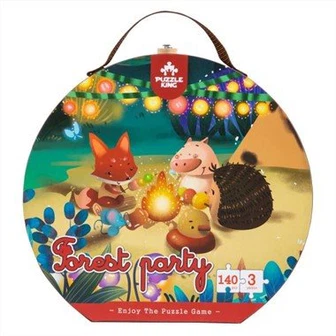 Forest Party Kids Story Puslespil